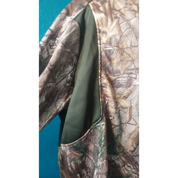 RealTree Habit Camouflage Lite Fleece Lined Full Zip Size 2XL - Picture 6 of 10